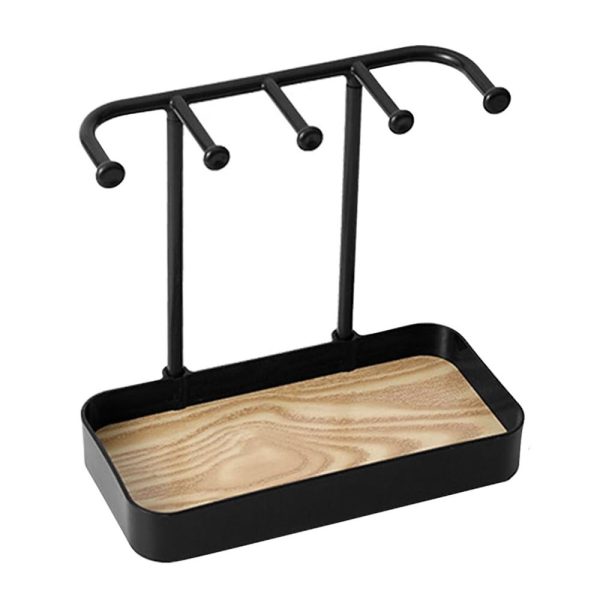 StitchesandTweed Jewellery Holder Organizer Stand - Black Supply