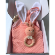 StitchesandTweed Baby Gift Set - Pink Comforter Pink Toy Rattle Online Hot Sale