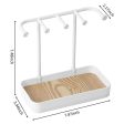 StitchesandTweed Jewellery Holder Organizer Stand - White Online Sale