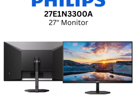 Philips 27E1N3300A 27  IPS Panel 75Hz Monitor   4ms   HDMI cable   Type-C   2 W x 2 speaker Cheap