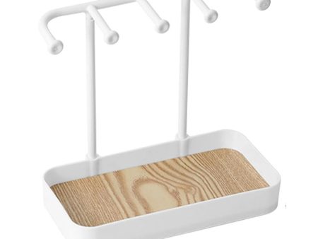 StitchesandTweed Jewellery Holder Organizer Stand - White Online Sale