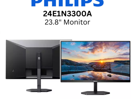 Philips 24E1N3300A 23.8  IPS Panel 75Hz Monitor   4ms   HDMI cable   Type-C   3 W x 2 speaker Online