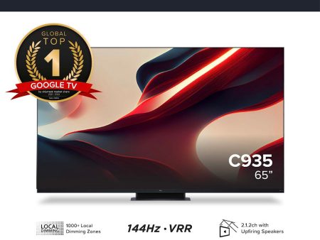 TCL C935 Mini LED 4K Google TV 65 inch Online Hot Sale