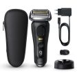 Braun Series 9 Pro+ 9510s Wet & Dry shaver with charging stand and travel case, atelier black For Discount