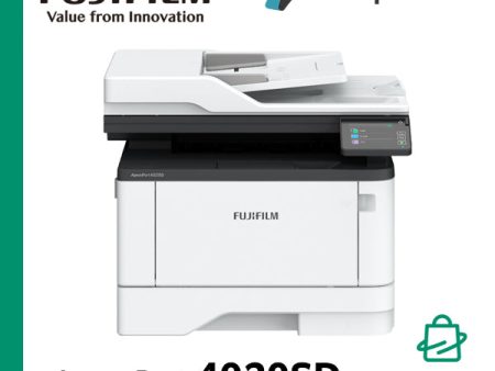 [NEW] FUJIFILM ApeosPort 4020SD A4 Monochrome Wireless All-in-One Printer | Print, Scan, Copy, Fax | 40ppm | Local delivery & warranty For Sale