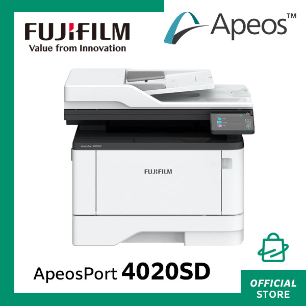 [NEW] FUJIFILM ApeosPort 4020SD A4 Monochrome Wireless All-in-One Printer | Print, Scan, Copy, Fax | 40ppm | Local delivery & warranty For Sale