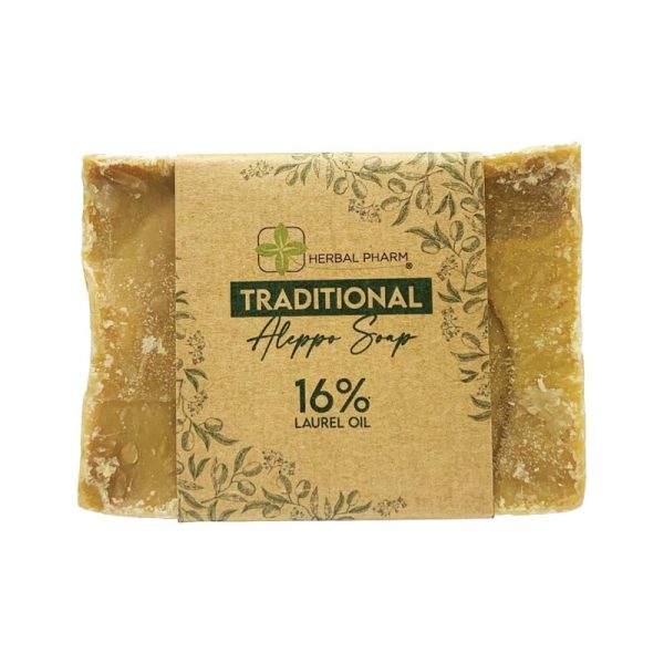 Herbal Pharm Traditional Aleppo Soap 16% Laurel Oil For Sale