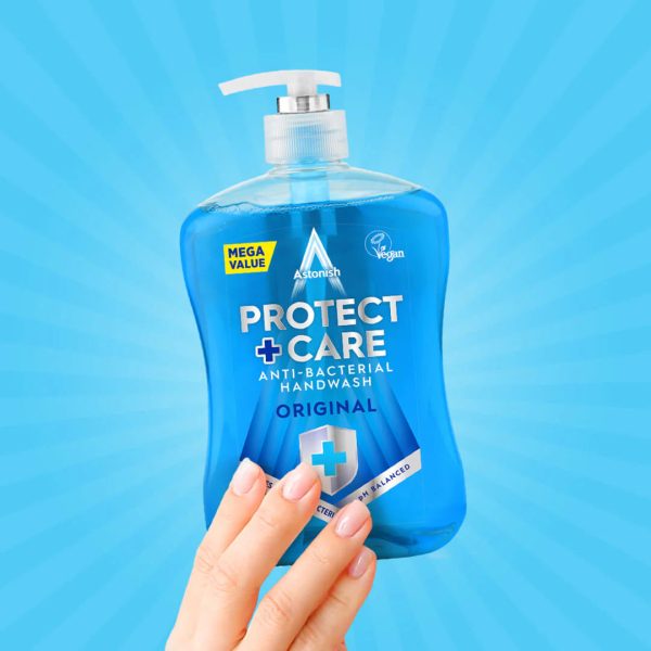 [Bundle of 2] Astonish Antibacterial Handwash Original 600ml For Sale