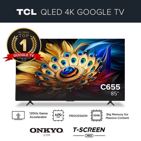 TCL C655 Qled 4K Google TV 85 Inch Online Hot Sale