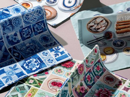 [Singlapa] Porcelain Placemat Fashion