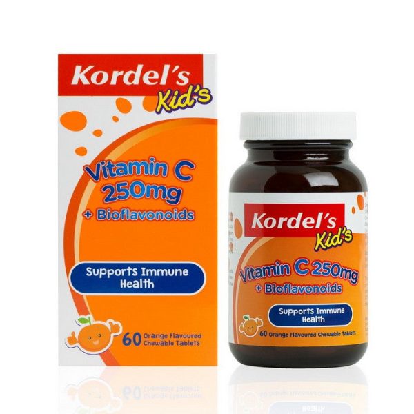 Kordel‚Äôs Kid‚Äôs Vitamin C 250mg + Bioflavonoids T60 Cheap