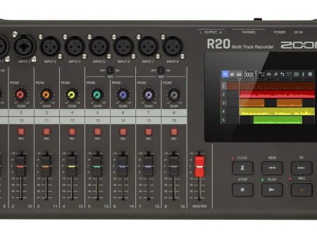 Zoom R20 16-track Recorder   Interface   Controller Workstations on Sale