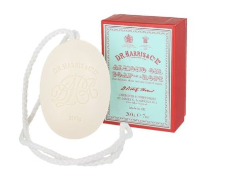 D.R. Harris Almond Soap on a Rope 200g For Discount