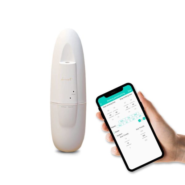 shcent Capsule Aroma Nebulizer Diffuser | Bluetooth-enabled | Waterless | Office & Home | Bundle with 100ml Essential Oil Online Sale