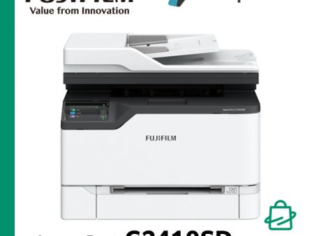 [NEW] FUJIFILM ApeosPort C2410SD A4 Colour Wireless All-in-One Printer | Print, Scan, Copy, Fax | 24ppm | Local delivery & warranty For Cheap