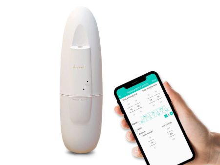 shcent Capsule Aroma Nebulizer Diffuser | Bluetooth-enabled | Waterless | Office & Home | Bundle with 100ml Essential Oil Online Sale