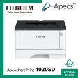 [NEW] FUJIFILM ApeosPort Print 4020SD A4 Monochrome Laser Wireless Printer | Print | 40ppm | Local delivery & warranty Online Sale