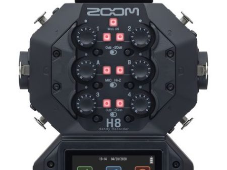 Zoom H8 8-Input   12-Track Handy Recorder Online