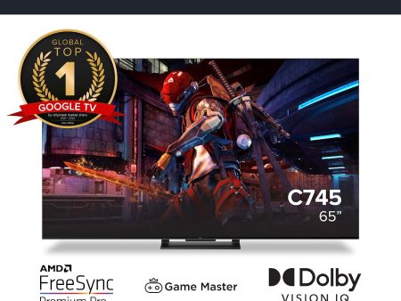 TCL C745 QLED 4K Google TV 65 inch Cheap