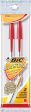 BIC - Cristal Stic Ball Pens Medium Red - 2 Pack Online Hot Sale