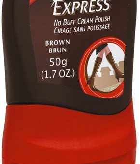 KIWI - Express No Buff Cream Polish Brown - 1.7 oz. (50 g) on Sale