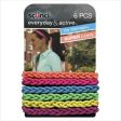 SCUNCI - No Damage Hair Elastics Assorted - 6 Pack Online