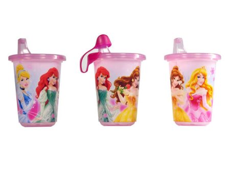 THE FIRST YEARS - Disney Princess Take & Toss Sippy Cups 10 oz. - 3 Pack Supply