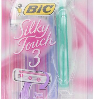 BIC - Silky Touch 3 for Women Disposable Shaver - 4 Shavers For Sale