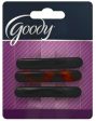 GOODY - Slide Proof Autoclasp Barretts Small Black - 3 Pack Online