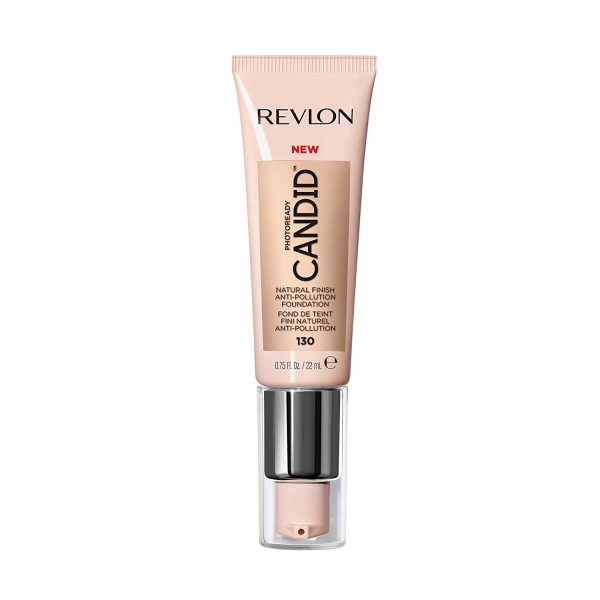 REVLON - PhotoReady Candid Natural Finish Anti-Pollution Foundation, Honey Beige - 0.75 fl. oz. (22 ml) Online Sale