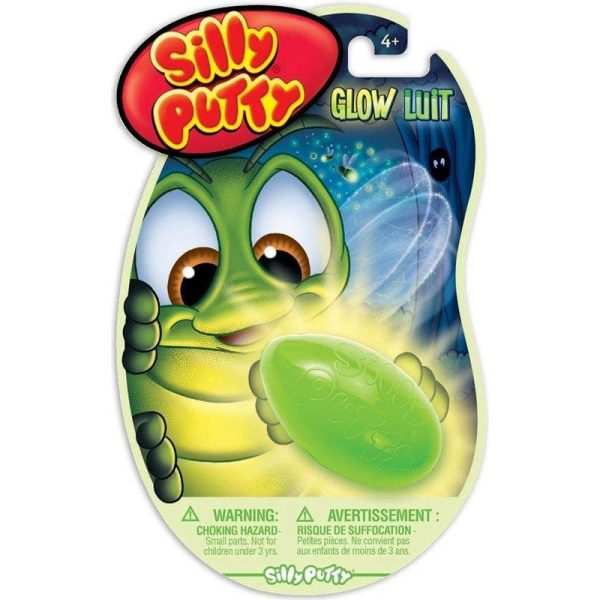 CRAYOLA - Silly Putty Glow in the Dark - 5  x 7  For Sale