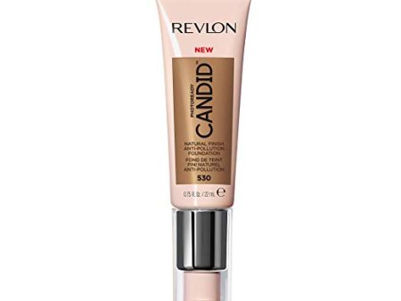 REVLON - PhotoReady Candid Natural Finish Anti-Pollution Foundation, Pecan - 0.75 fl. oz. (22 ml) For Discount