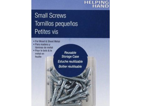 HELPING HAND - Small Assorted Wood Screws - 30 Screws on Sale