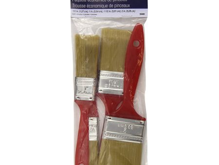 HELPING HAND - Paint Brush Value Pack - 4 Brushes Supply