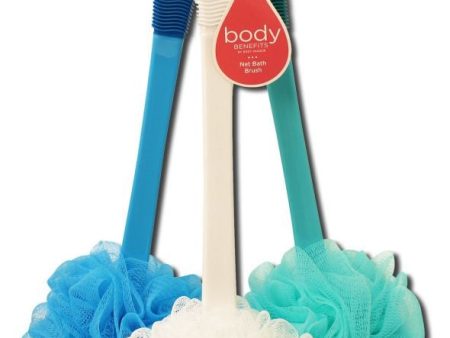 BODY BENEFITS - Net Bath Brush Assorted Colors - 1 Brush Online Hot Sale