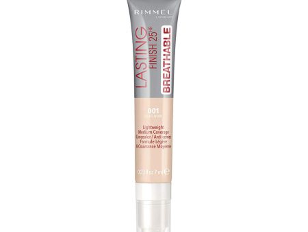 RIMMEL - Lasting Finish Breathable Concealer, Light Ivory - 0.23 fl. oz. (7 ml) Cheap